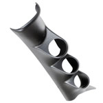 Autometer 00-04 Dodge Dakota 2-1/16in Triple A-Pillar Gauge Pod Mount; 2000-2004