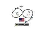 Superlift 79-86 GM Pickup/Blazer/Suburban w/ 4-6in Lift Kit (Pair) Bullet Proof Brake Hoses; 1979-1986