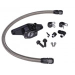 Fleece Performance 94-98 12V Coolant Bypass Kit w/ Stainless Steel Braided Line; 1994-1998