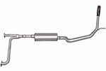 Gibson 04-10 Infiniti QX56 Base 5.6L 3in Cat-Back Single Exhaust - Aluminized; 2004-2010