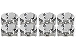 JE Pistons SBC 400 FSR DOME Set of 8 Pistons