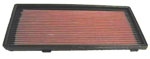 K&N Air Filter For Jeep Cherokee 2.5/4.0L; 1996-2001