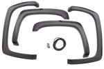 Lund Front and Rear Sport Style Fender Flare Set for GMC Sierra 1500 HD Classic; 2007-2007