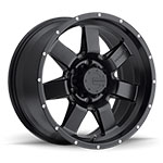 Mamba M14 17x9 5x127 ET12 Matte Black / Drill Holes