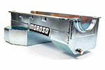 Moroso Ford 351W (w/Rear Sump & Billet End Seals) Road Race Baffled Wet Sump 7qt 7.5in Steel Oil Pan