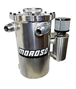 Moroso Dry Sump Oil Tank - Pro Mod - 13in Tall - 2 Piece - 7in Diameter -16An Fitting