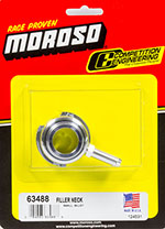 Moroso Weld-On Filler Neck - SAE Type B - Billet Aluminum