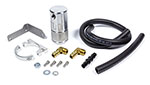 Moroso Dodge Challenger 5.7/6.4L (w/Shaker Hood) Air/Oil Separator Catch Can - Billet Aluminum