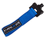 NRG Bolt-In Tow Strap Blue - Scion Fr-S 2012+ / Subaru BRZ 2012+ (5000lb. Limit); 2012-2023