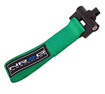 NRG Bolt-In Tow Strap Green - Nissan 350Z 03-07 / Infiniti G35 03-07 (5000lb. Limit); 2003-2007