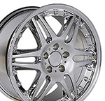 OE Wheels 18 Replica Wheel MB09 Mercedes Benz C Class Rim 18x8.5 Chrome Wheel Mercedes-Benz E300 1995-1999