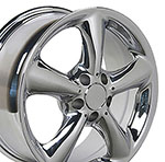 OE Wheels 17 Replica Wheel MB01 Mercedes Benz C Class Rim 17x7.5 Chrome Wheel Mercedes-Benz CLK320 1998-2003