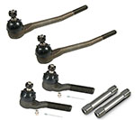 Ridetech 67-69 Ford Mustang Mercury Cougar Steering Linkage Kit w/ OE Manual Steering; 1967-1969