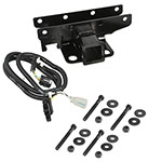 Rugged Ridge Receiver Hitch Kit w/ Wiring Harness 07-18 Jeep Wrangler JK; 2007-2018