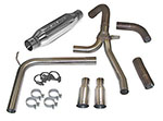 SLP Loudmouth Exhaust Firebird V8 Cat-back System w/3.5 Slash Tips