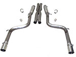 SLP Loudmouth II Exhaust Charger SRT-8 Cat-back System use w/#D30003, #D30003A/stock exhaust manifolds