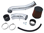 Spectre 05-10 Chrysler 300C V8-5.7/6.1L F/I Air Intake Kit - Polished w/Red Filter; 2005-2010