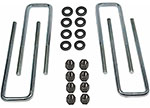 Tuff Country 01-10 Chevy Silverado 3500 4wd (Lifted w/2in Blocks) Rear Axle U-Bolts; 2001-2010