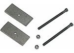 Tuff Country 03-23 Ram 3500 4wd / 03-13 Ram 2500 -3 Degree Axle Shims 3in Wide 1/2in Center Pins Pr