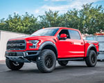 VR Forged D02 Wheel Package Ford Raptor / F-150 20x9 Matte Black; 2016-2022