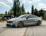 VR Forged D03-R Wheel Package BMW M3 M4 F8x 20x9.5 20x11 Satin Bronze; 2015-2020