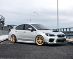 VR Forged D04 Wheel Package Subaru WRX STI 18x9.5 Gloss Gold