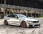 VR Forged D04 Wheel Package BMW M3 M4 F8x 20x9.5 20x11 Satin Bronze; 2015-2020