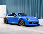 VR Forged D04 Wheel Package Porsche 991 GT3 / GT3RS 20x9 20x12 Centerlock Satin Bronze; 2014-2019