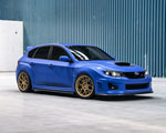 VR Forged D09 Wheel Package Subaru WRX STI 18x9.5 Gloss Gold