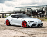 VR Forged D10 Wheel Package Toyota Supra MK5 20x9.5 20x11 Gloss Red