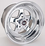 Weld ProStar 15x10 / 5x4.5 BP / 5.5in. BS Polished Wheel - Non-Beadlock