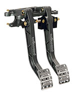 Wilwood Adjustable Dual Pedal - Brake / Clutch - Fwd. Swing Mount - 6.25:1