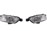 Winjet 2017-2018 Ford Fusion Fog Light - Clear; 2017-2018