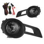 Winjet 2008-2011 Toyota Highlander Fog Light - Clear (Wiring Kit Included); 2008-2011