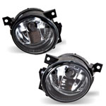 Winjet 2006-2009 Volkswagen Jetta Fog Light - Clear; 2006-2009