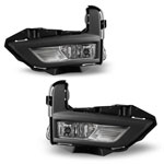 Winjet 2017-2018 Nissan Rouge Fog Light - Clear (Wiring Kit And Bezels Included); 2017-2018