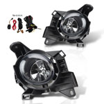 Winjet 2013-2016 Nissan Pathfinder Fog Lights - (Wiring Kit Inclunded) - (Clear); 2013-2016