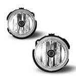 Winjet 2008-2010 Subaru Impreza Fog Light - Clear; 2008-2010