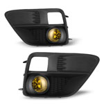 Winjet 2015-2017 Subaru Wrx/Sti Fog Light - Yellow (Wiring Kit Included); 2015-2017