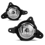 Winjet 2017 Toyota C-Hr Fog Light - Clear (Wiring Kit Included); 2017-2017