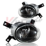 Winjet 2005-2008 Audi A4 Replacement Fog Lights - Clear; 2005-2008