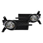 Winjet 2007-2011 Chevy Aveo Fog Light - Clear (Wiring Kit Included); 2007-2011