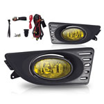 Winjet 2005-2007 Acura Rsx Fog Light - Wiring Kit Included - Yellow