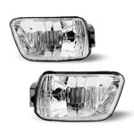 Winjet 2002-2009 Chevy Trailblazer Oe/Replacement Fog Light - Clear