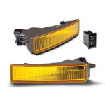 Winjet 2003-2006 Scion Xb Fog Lights - Switch Only - Yellow