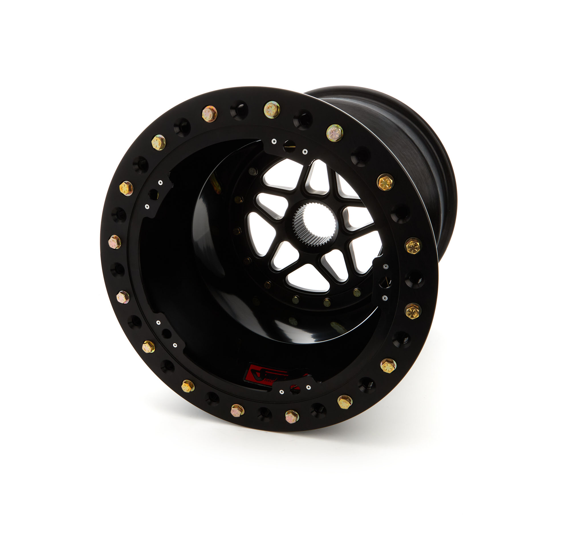 Sander Engineering s15176so2b | SANDER ENGINEERING Sprint Wheel 15x17 6in BS Outside Lock Black