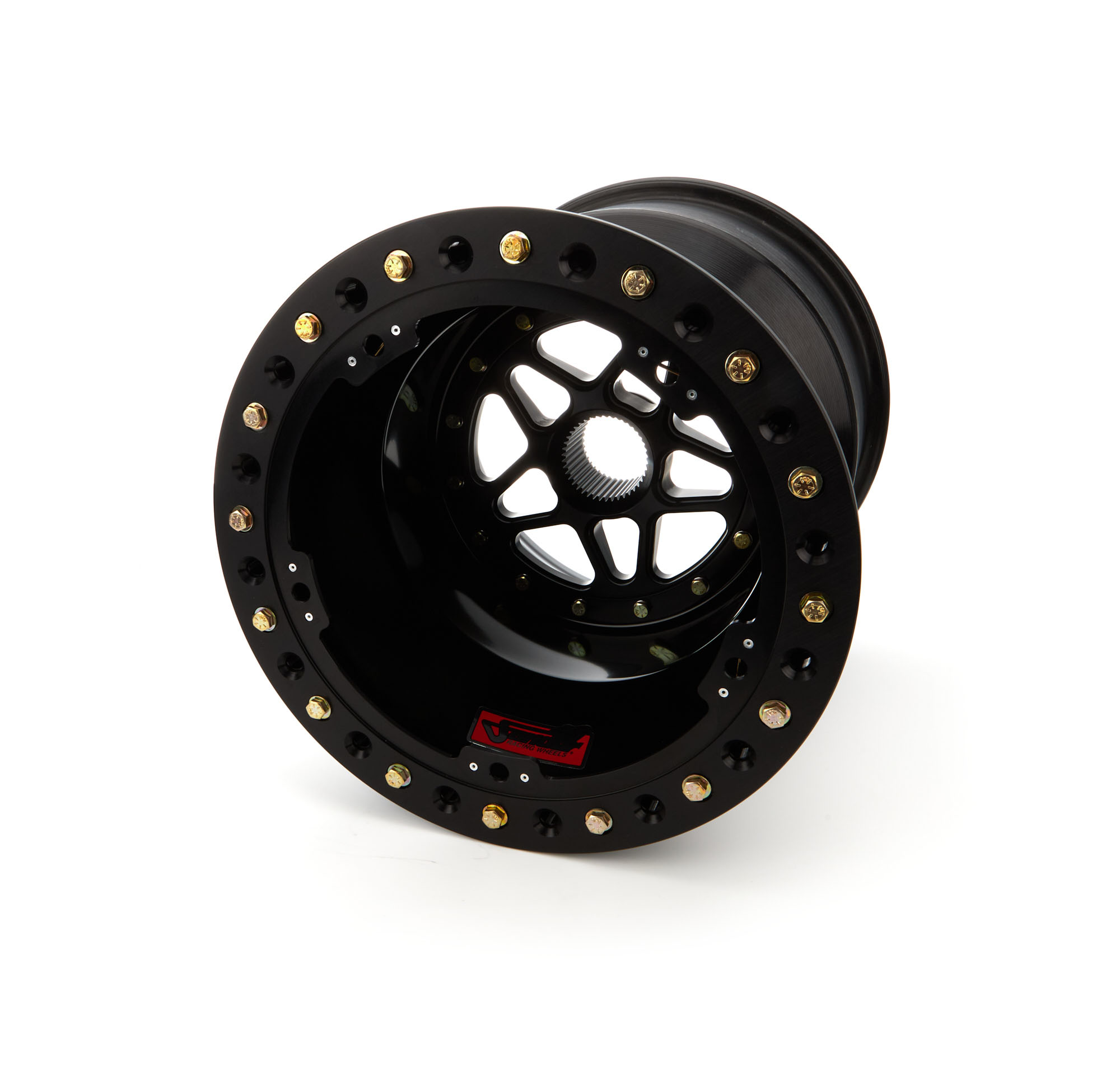 Sander Engineering s15177so2b | SANDER ENGINEERING Sprint Wheel 15x17 7in BS Outside Lock Black