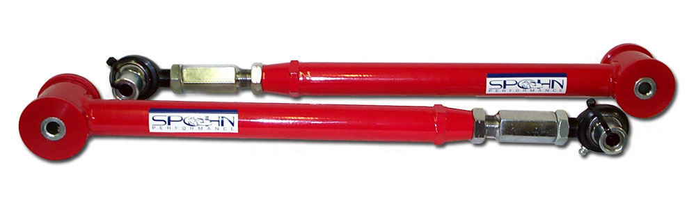 Spohn Performance 206 | Spohn Adj. Lower Control Arms CM Spherical Rod End/Poly Bushed End - Camaro V8 / V6; 1982-2002