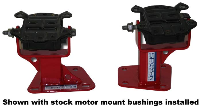 Spohn Performance 997 | Spohn LSx Lightweight Motor Mount Bushing Stands for Camaro V8; 1998-2002