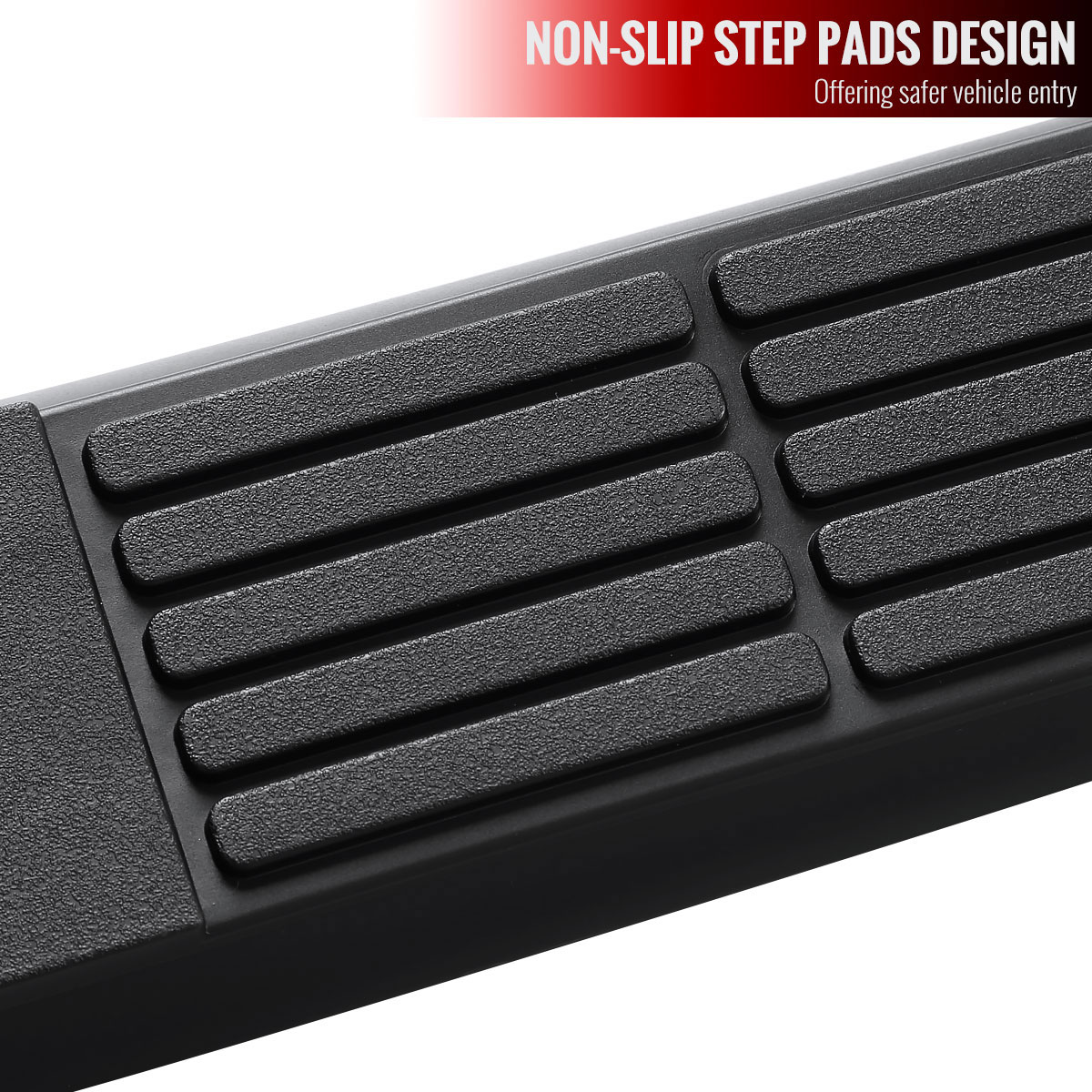 Spec-D Tuning ssb3-hldr20bk-wb | SPEC-D Tuning Toyota Highlander 3 Inch Side Step Bar - Black - Steel; 2020-2022